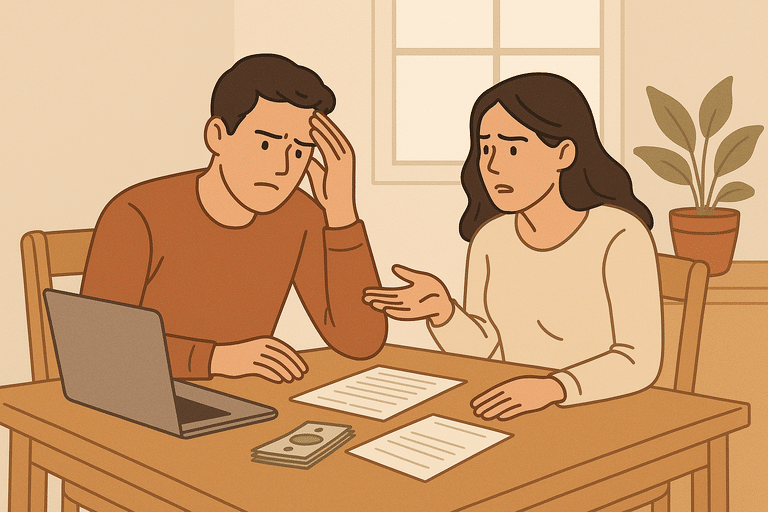 ingesprek met je partner over geld